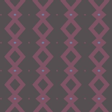 Geometrik şekilli kusursuz desen vektör çizimi