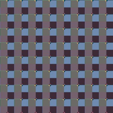 Geometrik şekilli kusursuz desen vektör çizimi