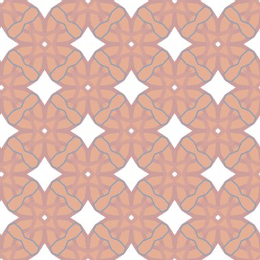 Geometrik şekilli kusursuz desen vektör çizimi