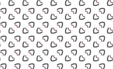 Geometrik şekilli kusursuz desen vektör çizimi