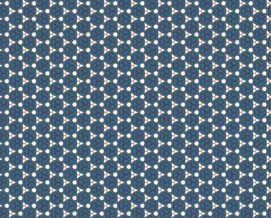 Geometrik şekilli kusursuz desen çizimi