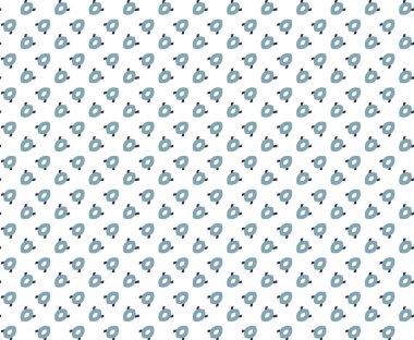 Geometrik şekilli kusursuz desen vektör çizimi