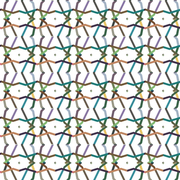 具有几何形状的无缝图案 — 图库矢量图片