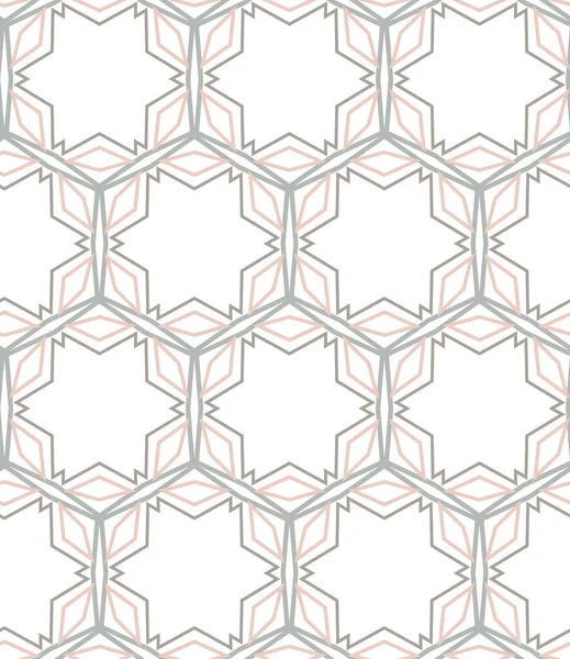 Nahtlose Muster Mit Geometrischen Formen Vektorillustration — Stockvektor