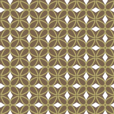 Geometrik şekilli kusursuz desen çizimi