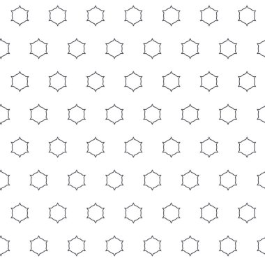Geometrik şekilli kusursuz desen çizimi