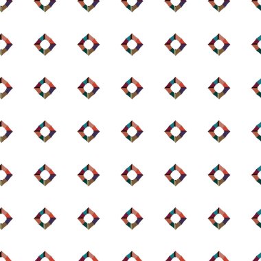 Geometrik şekilli kusursuz desen çizimi