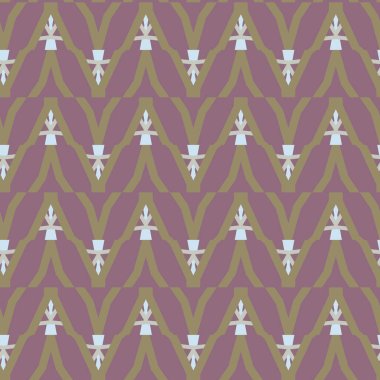 Geometrik şekilli kusursuz desen vektör çizimi