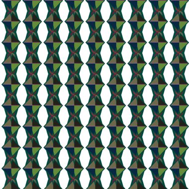 Geometrik şekilli kusursuz desen çizimi
