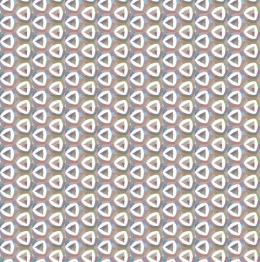 Geometrik şekilli kusursuz desen vektör çizimi