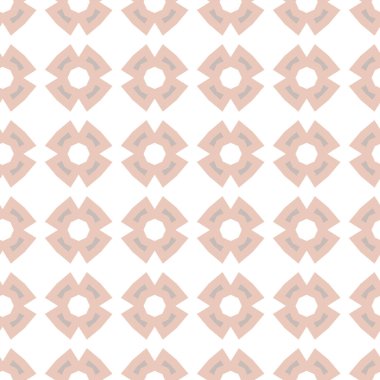 Geometrik şekilli kusursuz desen vektör çizimi