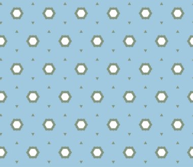 Geometrik şekilli kusursuz desen çizimi