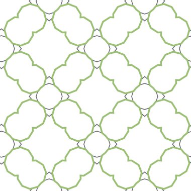 Geometrik şekilli kusursuz desen vektör çizimi