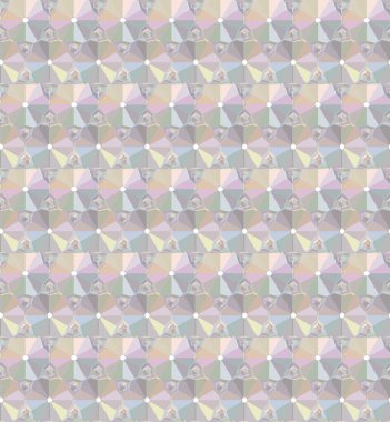 Geometrik şekilli kusursuz desen çizimi