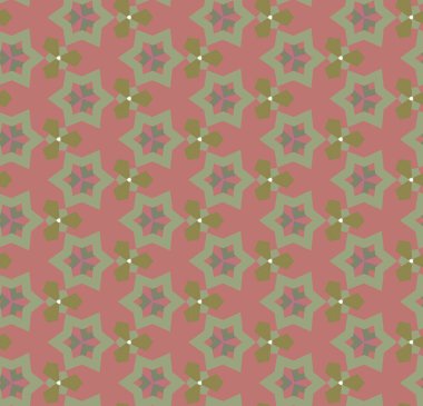 Geometrik şekilli kusursuz desen vektör çizimi