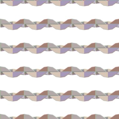 Geometrik şekilli kusursuz desen vektör çizimi