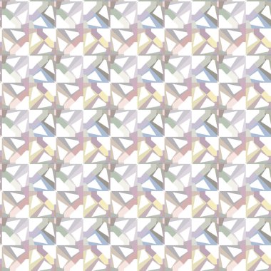 Geometrik şekilli kusursuz desen çizimi