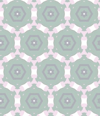 Geometrik şekilli kusursuz desen vektör çizimi