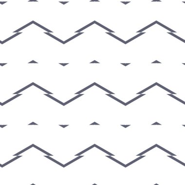 Geometrik şekilli kusursuz desen vektör çizimi