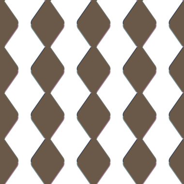 Geometrik şekilli kusursuz desen vektör çizimi