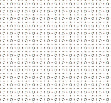 Geometrik şekilli kusursuz desen çizimi