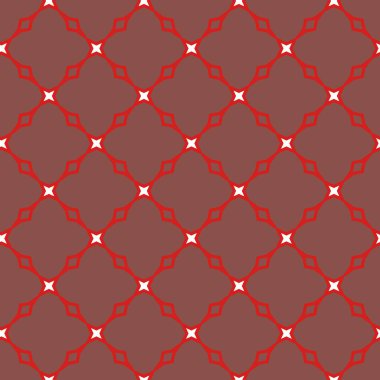 Geometrik şekilli kusursuz desen vektör çizimi