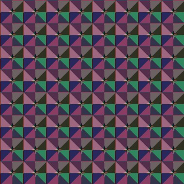 Geometrik şekilli kusursuz desen vektör çizimi