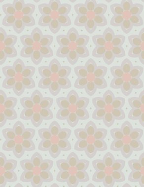 Geometrik şekilli kusursuz desen çizimi