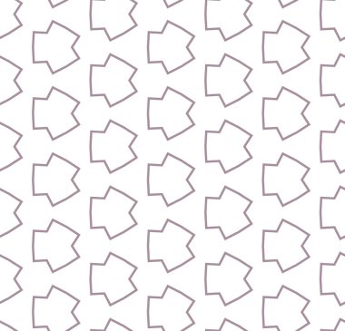 Geometrik şekilli kusursuz desen vektör çizimi