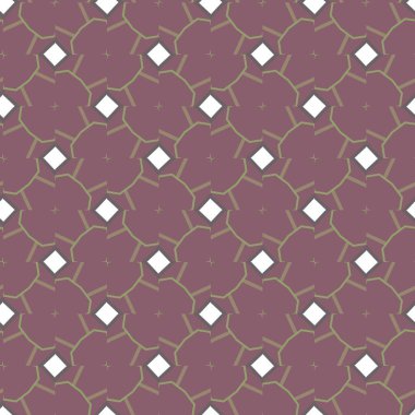 Geometrik şekilli kusursuz desen vektör çizimi