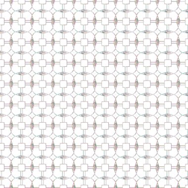 Geometrik şekilli kusursuz desen çizimi