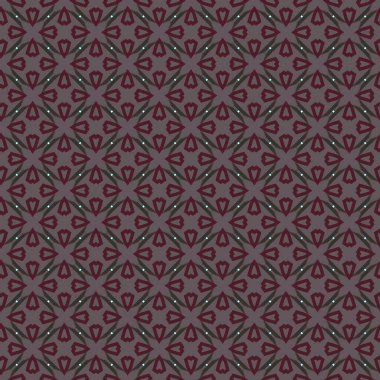 Geometrik şekilli kusursuz desen vektör çizimi