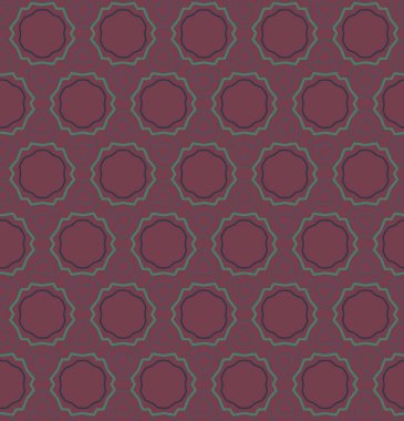 Geometrik şekilli kusursuz desen vektör çizimi