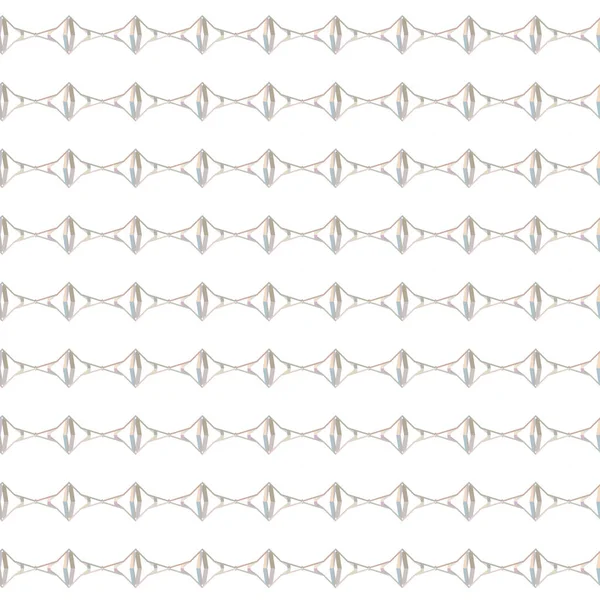 具有几何形状矢量插图的无缝图案 — 图库矢量图片