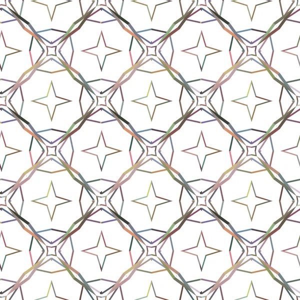 Geometrik şekilli kusursuz desen çizimi