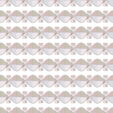 Geometrik şekilli kusursuz desen vektör çizimi