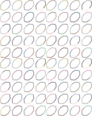 Geometrik şekilli kusursuz desen vektör çizimi