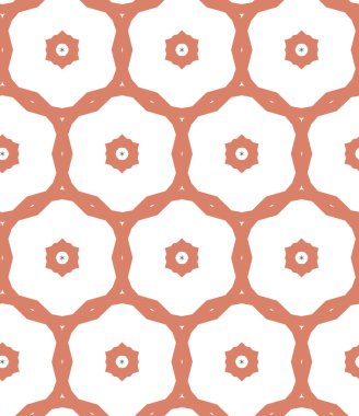 Geometrik şekilli kusursuz desen vektör çizimi