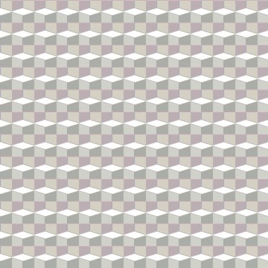 Geometrik şekilli kusursuz desen vektör çizimi