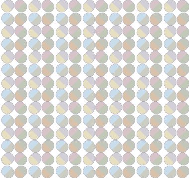 Geometrik şekilli kusursuz desen vektör çizimi