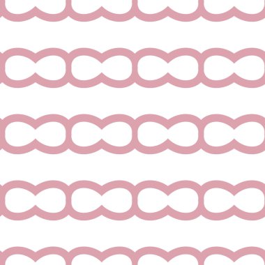 Geometrik şekilli kusursuz desen vektör çizimi