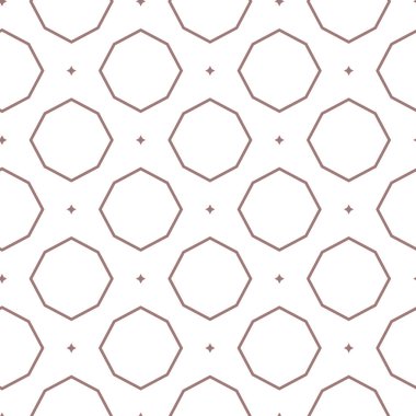 Geometrik şekilli kusursuz desen vektör çizimi