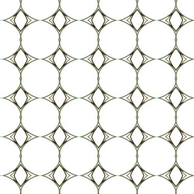 Geometrik şekilli kusursuz desen çizimi