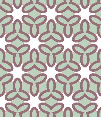 Geometrik şekilli kusursuz desen vektör çizimi