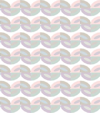 Geometrik şekilli kusursuz desen çizimi