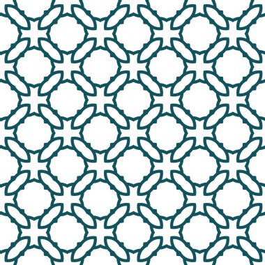 Geometrik şekilli kusursuz desen çizimi