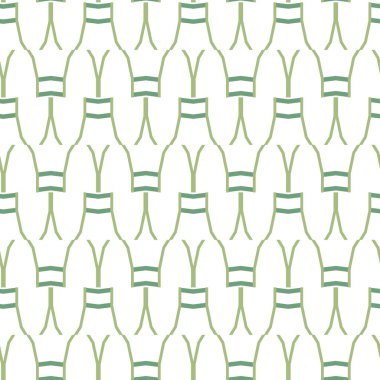 Geometrik şekilli kusursuz desen çizimi