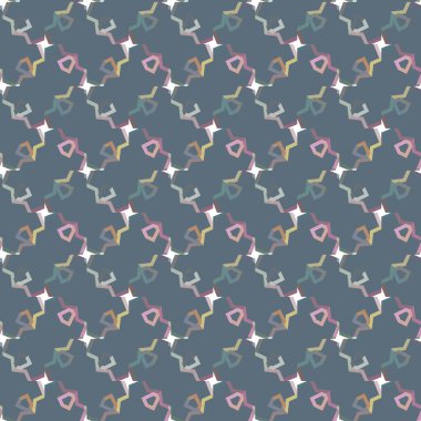 Geometrik şekilli kusursuz desen çizimi