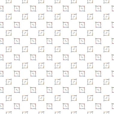 Geometrik şekilli kusursuz desen vektör çizimi