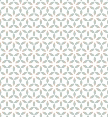 Geometrik şekilli kusursuz desen vektör çizimi